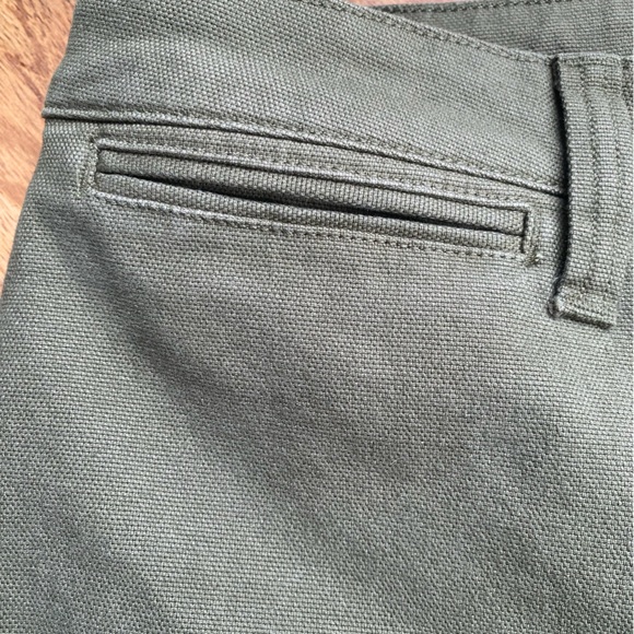 Madewell Emmett Wide Leg Crop canvas, button fly pant - Picture 7 of 8